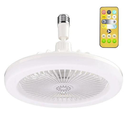 GlowFlow™ - Ventilador De Techo Con Luz Led Control