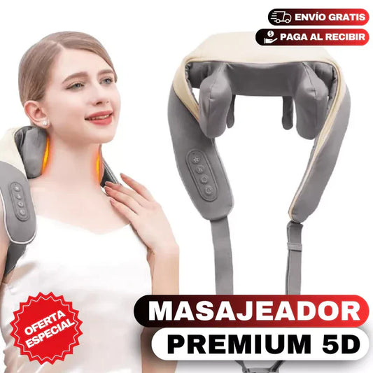 RelaxFlex™️ - Masajeador Inalambrico De Cuello Hombros